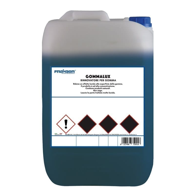 Gommalux Renovador Abrillantador de neumáticos 5 Kg