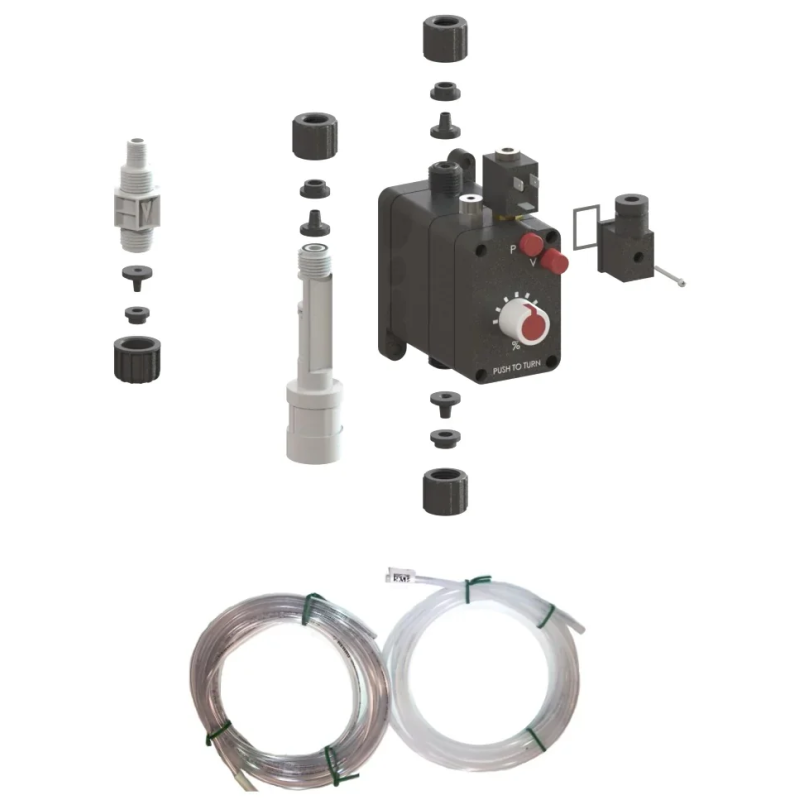 BOMBA DOSIFICADORA NEUMATICA 6lt/h EPDM 24v