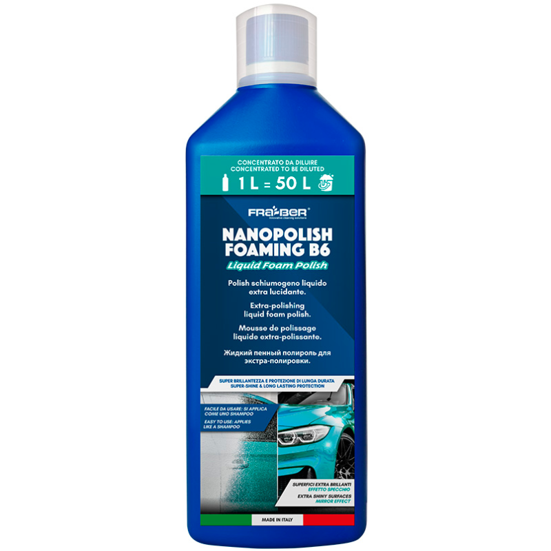 Nanopolish Foaming B6 Pulimento y champú nanotecnológico Nanopolish Foaming B6 Pulimento y champú nanotecnológico
