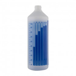 Botella Azul graduada 1 Litro