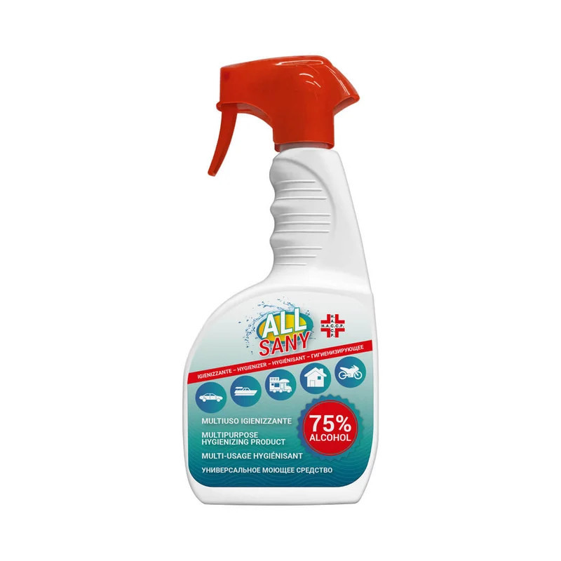 All Sany Alcohol Detergente Igienizante